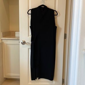 Black Sleeveless Sweater Dress. COS Size M
